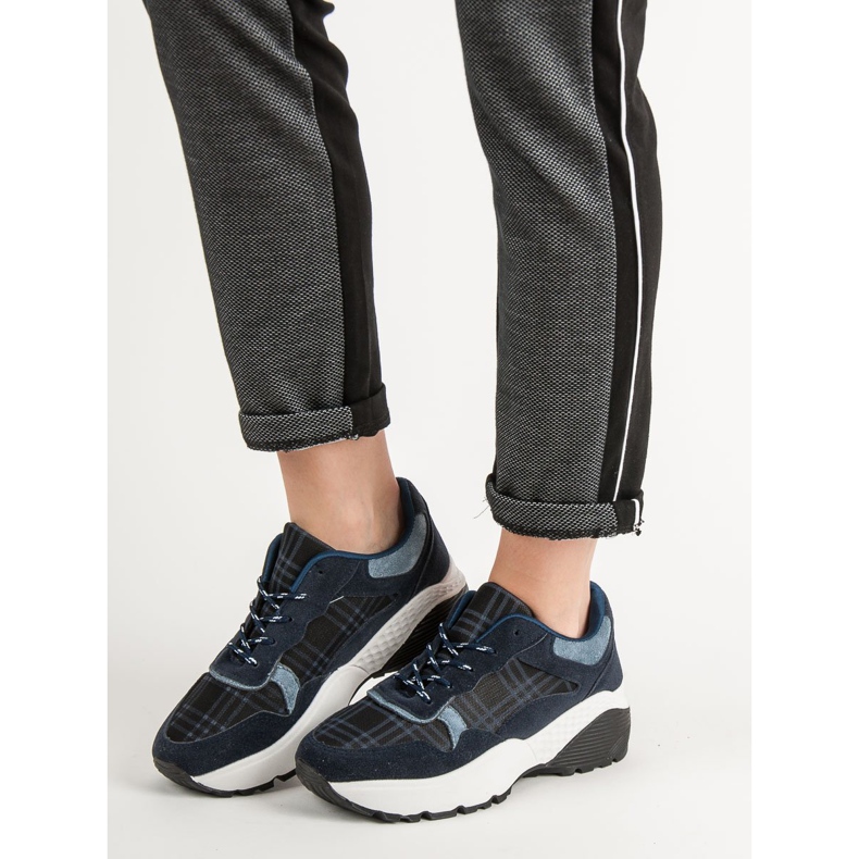 SHELOVET Tamnoplave tenisice plava tamnoplava 1