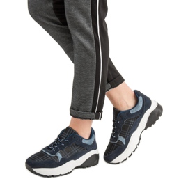 SHELOVET Tamnoplave tenisice plava tamnoplava 2