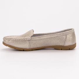 VINCEZA kožne mokasine žuta boja 1