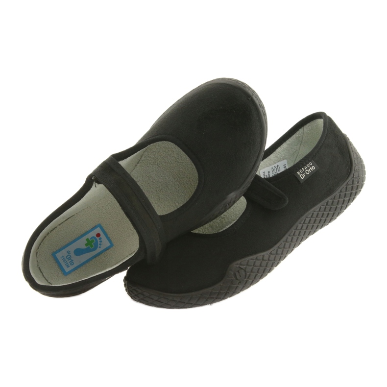 Dr.ORTO Befado ženske cipele pu-young 197D002 crne crna 6