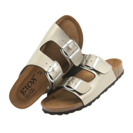 Medicinske papuče IZZI BIOX ALEX zlatne zlatni 4