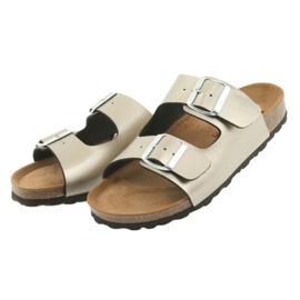 Medicinske papuče IZZI BIOX ALEX zlatne zlatni 3