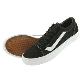 Atletico vezane tenisice 18081 crno/bijelo crna 5