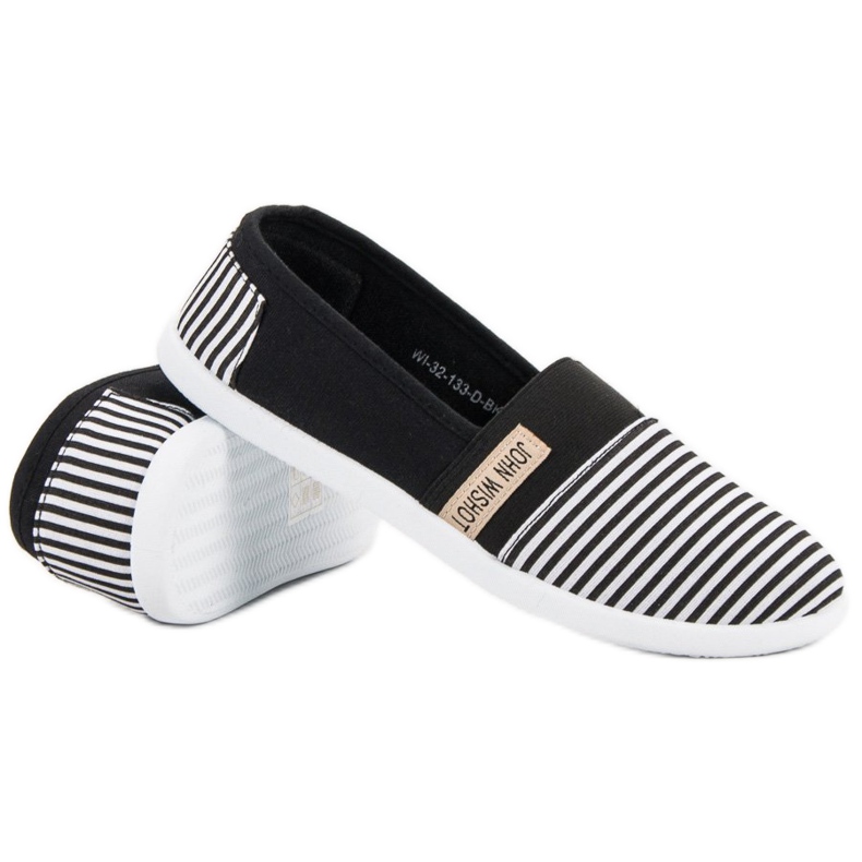 SHELOVET Prugasti sliponi crno 1