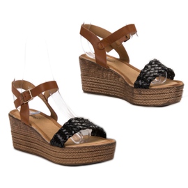 Seastar Lagane sandale crna 1