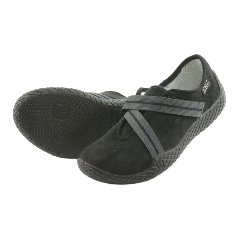 Dr.ORTO Befado Ženske papuče pu 434D014 crne crno 3