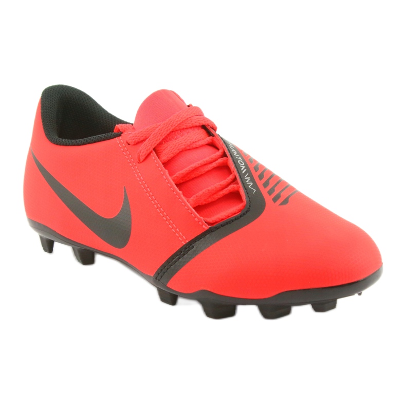 Nike Phantom Venom Club Fg Jr AO0396-600 nogometne cipele raznobojna naranče i crvene 1