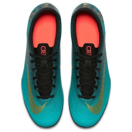 Nogometne cipele Nike Mercurial Vapor 12 Club CR7 Mg M AJ3723-390 zelena zelena 2