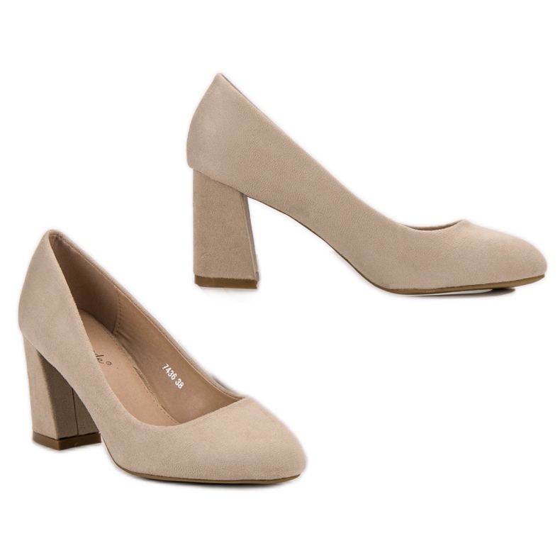 Super Mode Pumpe na stupu raznobojna crvena 1