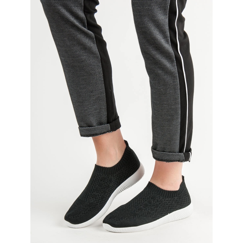 SHELOVET Tekstilna sportska obuća crno 1