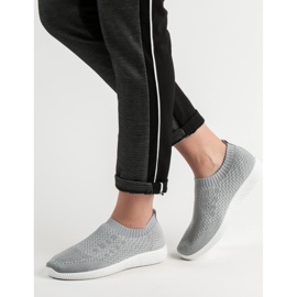 SHELOVET Tekstilna sportska obuća siva 1