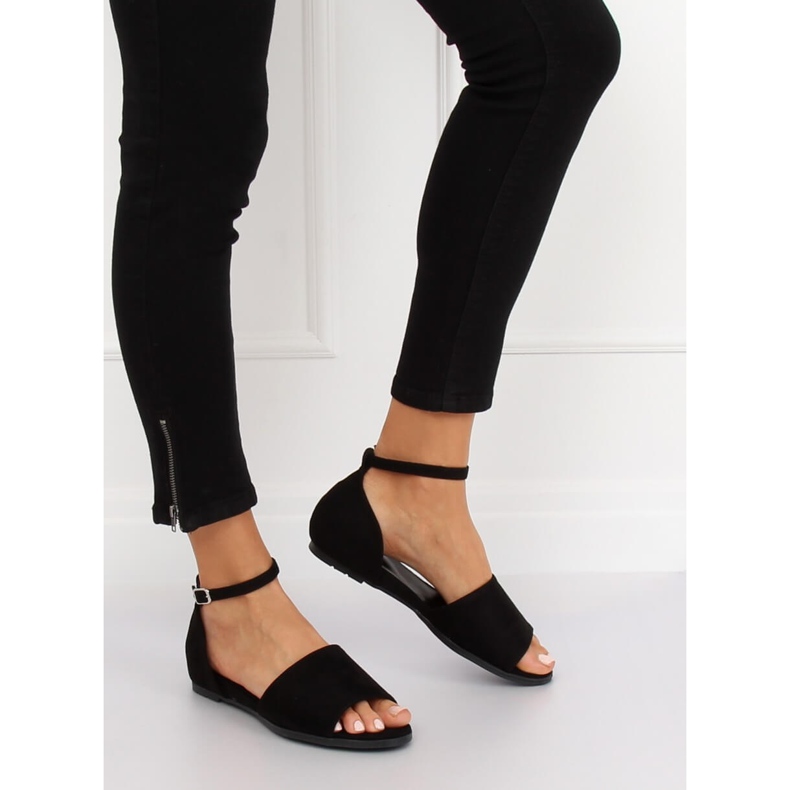 Crne MM-589 Crne balerine izložene crna 1