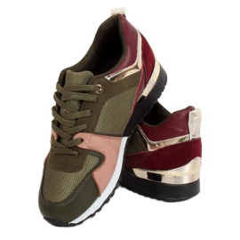 Zelene sportske cipele B-01 Army Green zelena raznobojna 2