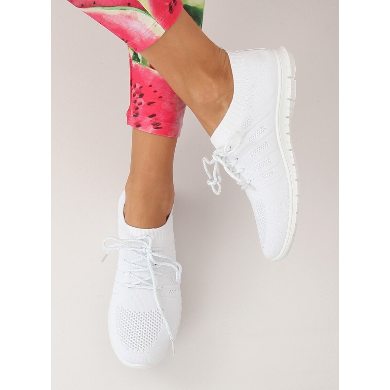Bijele sportske cipele B111-10 Bijele bijela 2