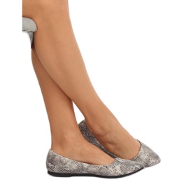 Žene balerinke sive boje HH16 Snake višebojan 1