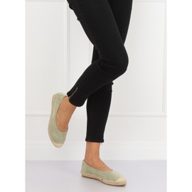 Zelene balerinske espadrile N-2980 L.ZELENE zelena 2