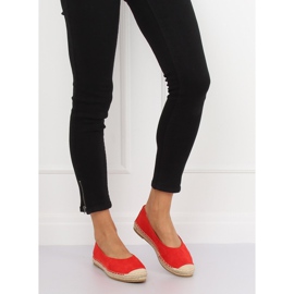 Crvene balerinske espadrile N-2980 Crvene crvena 1