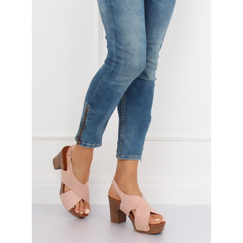 Sandale ala pink cokule D-131 Pink ružičasta 2