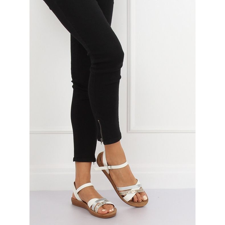 Bijele ženske sandale TS-9 Bijela 2