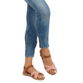 Ružičaste ženske sandale 999 Pink ružičasta 2