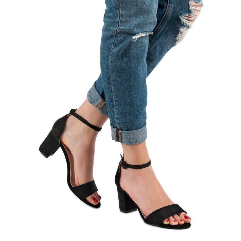 Elegantne sandale VICES crna 2