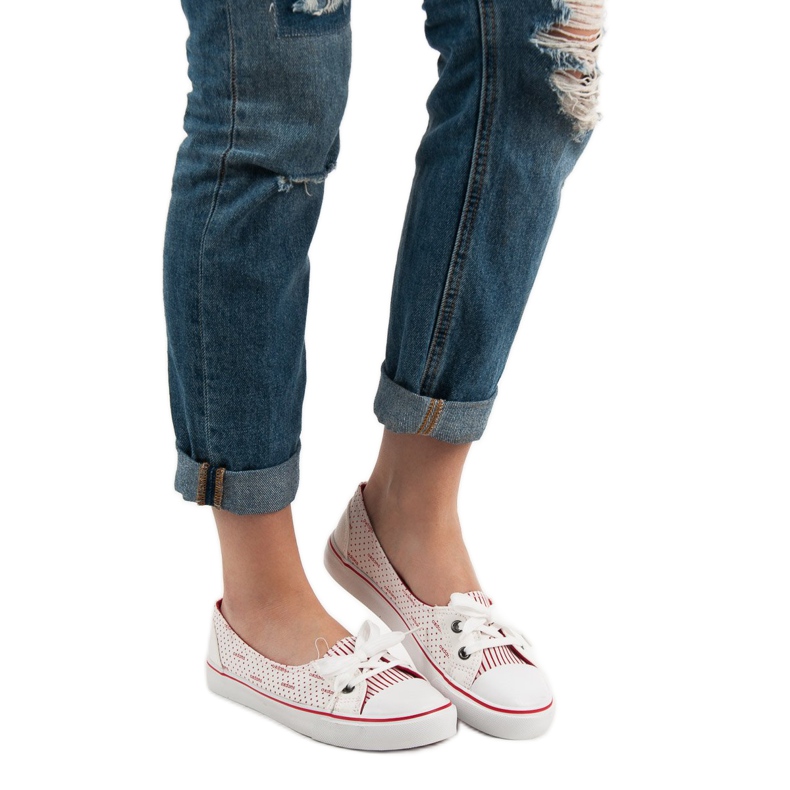 J. Star Bijele niske tenisice bijela 2