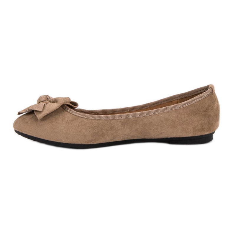 JESSY ROSS Balerina s mašnom smeđa 2