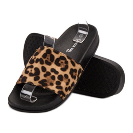 Queen Vivi Udobne papuče od antilopa smeđa 1