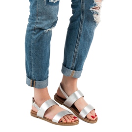 Primavera Ležerne sandale siva 2