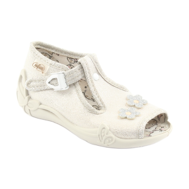 Befado dječje cipele 213P110 smeđa žuta boja 1