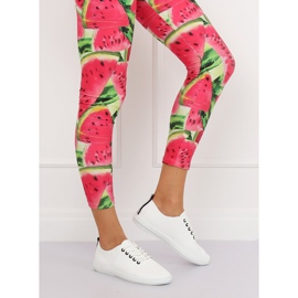 Ženske crno-bijele tenisice B111-17 BIJELE / CRNE bijela 1