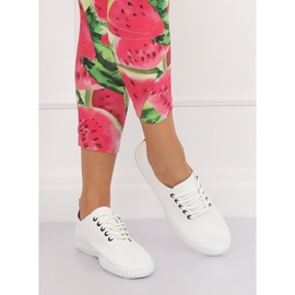 Ženske crno-bijele tenisice B111-17 BIJELE / CRNE bijela 2