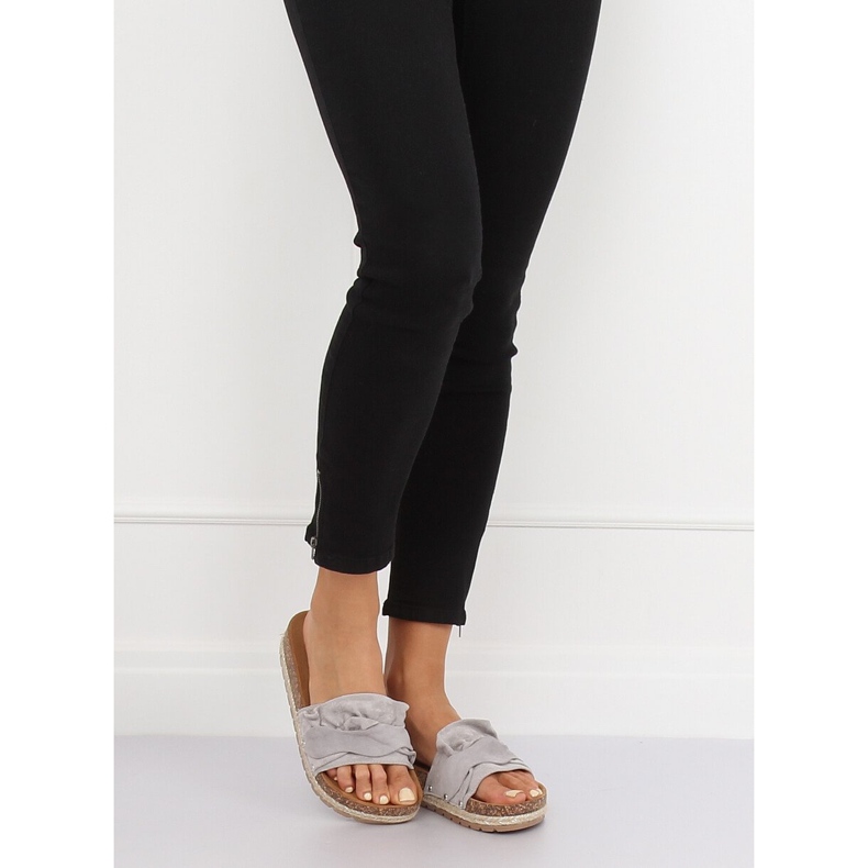 Sivi Espadrile sivi BJS-002 Sivi siva višebojan 1