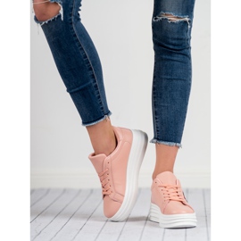 SHELOVET Sportske cipele u prahu ružičasta 1