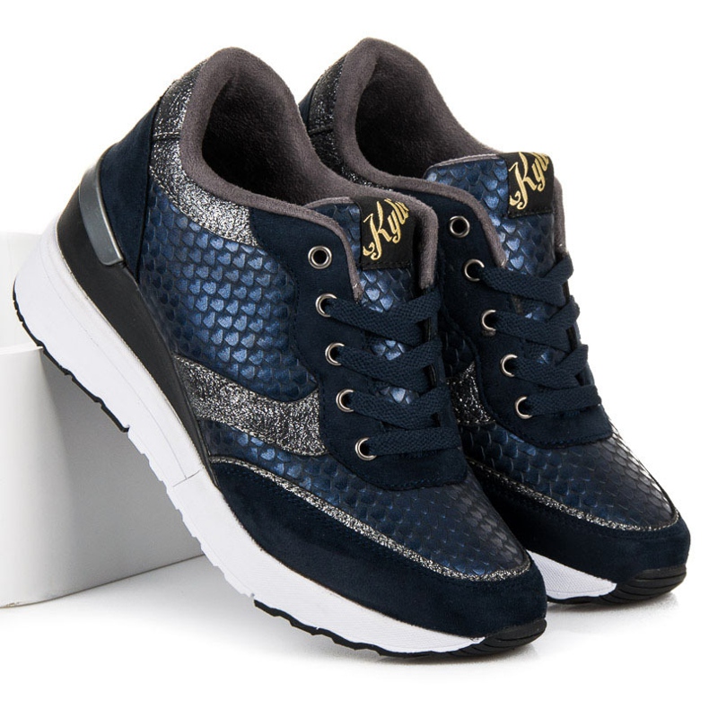 Kylie Mornarskoplave cipele s uzorkom plava 1