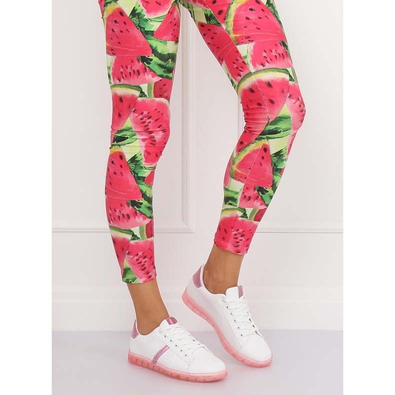 Ženske bijele i ružičaste tenisice 2B9XX923 BIJELE / RUŽIČENE bijela ružičasta 1