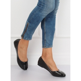 Crne ženske balerinke JX76P Crne crna 2