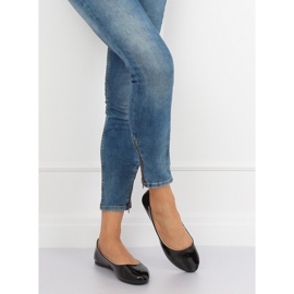 Crne ženske balerinke JX76P Crne crno 1