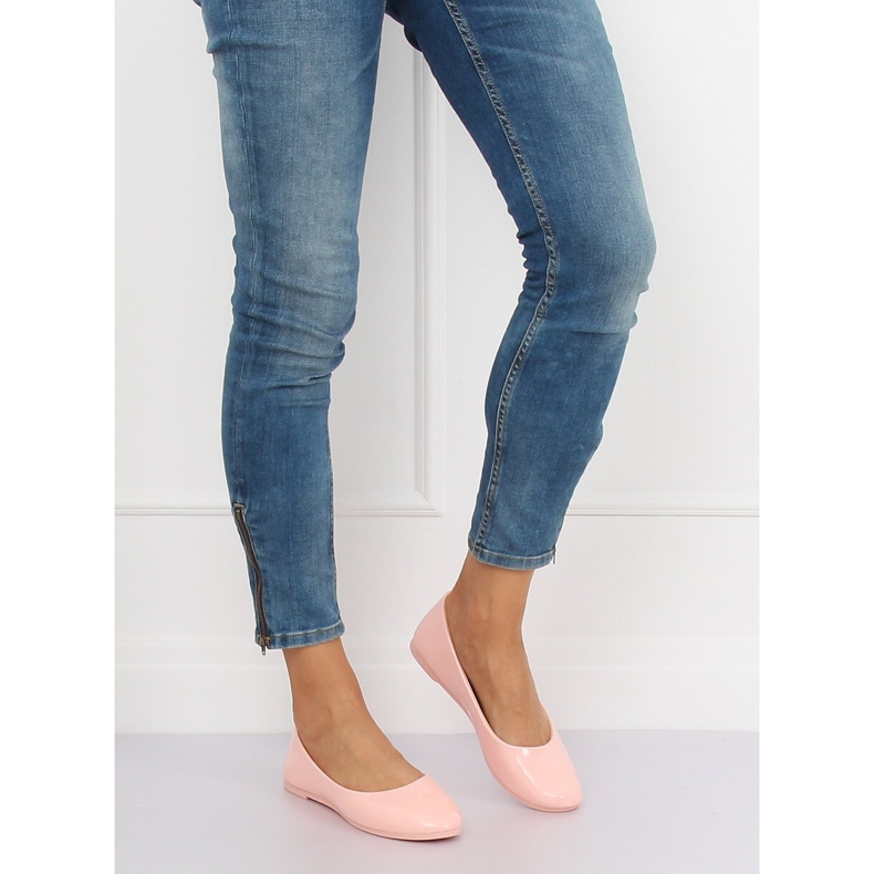 Ružičaste ženske balerinke JX76P Pink ružičasta 1