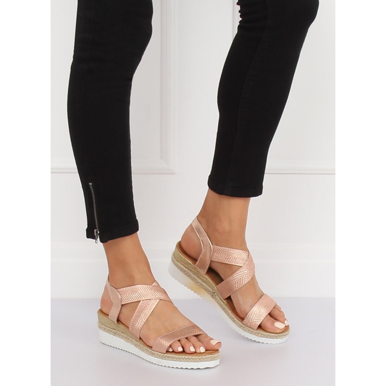 Ružičaste ženske sandale S81 Champagne ružičasta 2