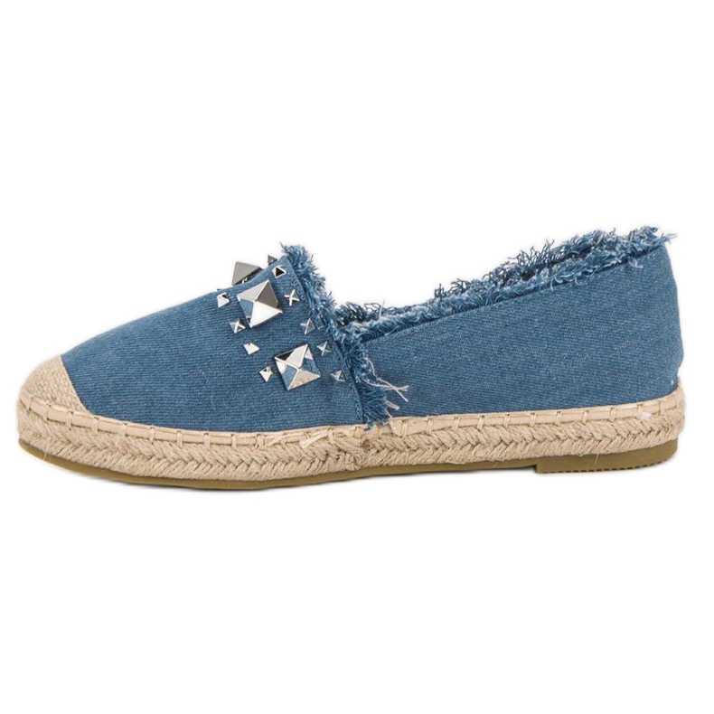 Bestelle Espadrile s klinovima plava 1
