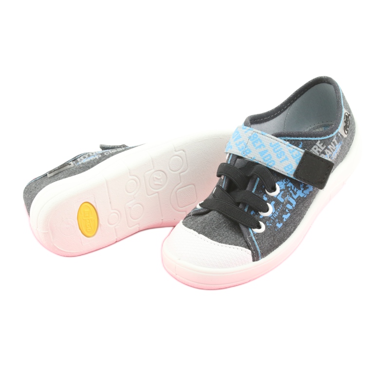 Befado dječje cipele 251X100 plava siva 4