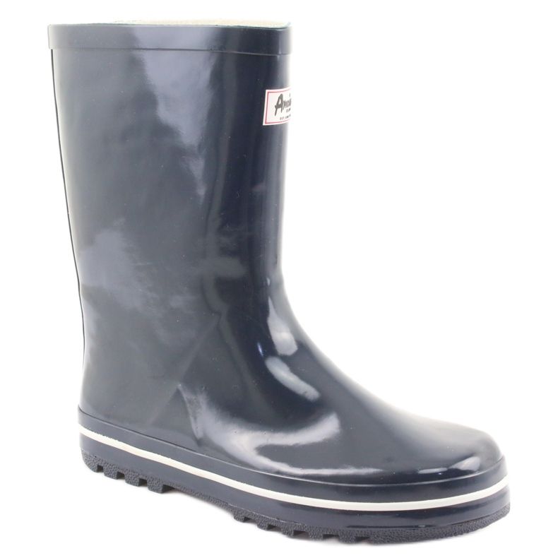 American Club Tamnoplave, izolirane galoše Američkog kluba bijela tamnoplava 1