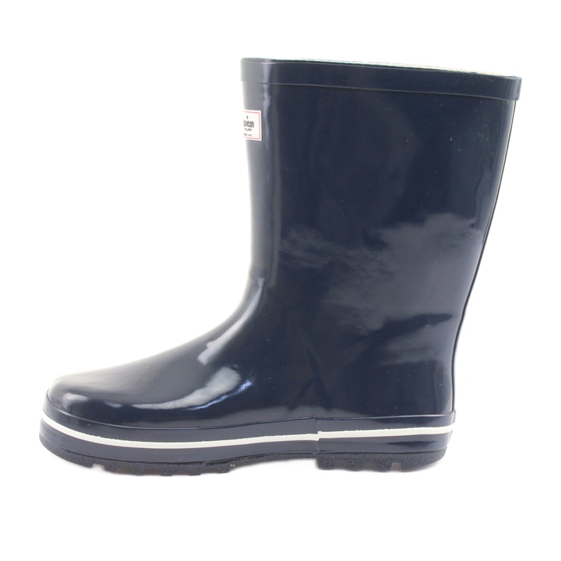 American Club Tamnoplave, izolirane galoše Američkog kluba bijela mornarsko plava 2