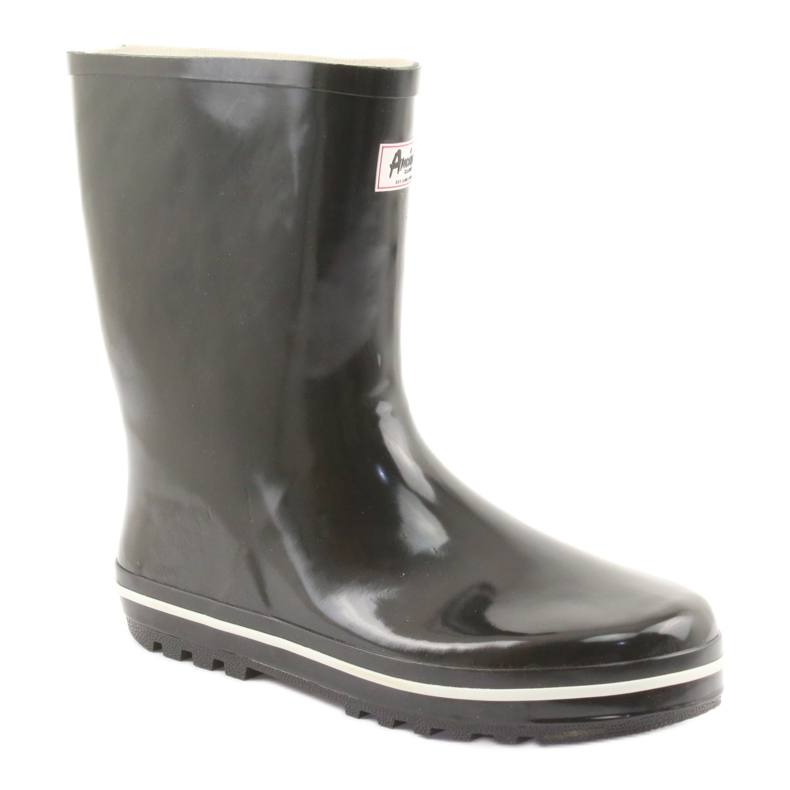 Crne neizolirane galoše American Club bijela crno 1