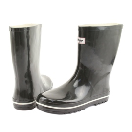 Crne neizolirane galoše American Club bijela crno 4