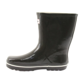 Crne neizolirane galoše American Club bijela crno 2