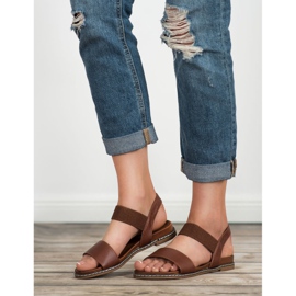 Mannika Smeđe sandale smeđa 1