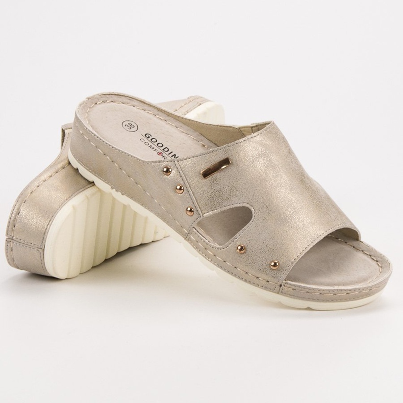 Goodin Udobne japanke žuta boja 1