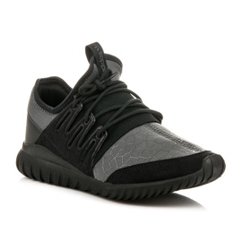 Adidas Tubular Radial J crno siva 1